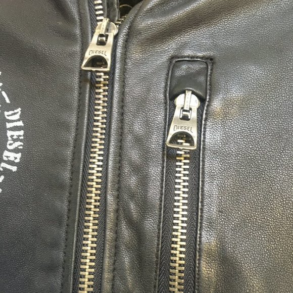 Diesel Leather Jacket - Picture 9 of 10